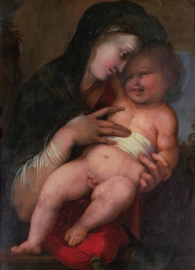 Madone et Enfant, vers 1517 - Alonso Berruguete